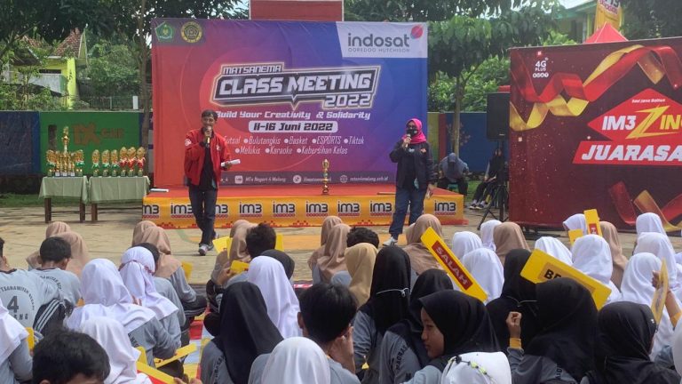 Indosat Ikut Meriahkan Penutupan Class Meeting 2022 Matsanema