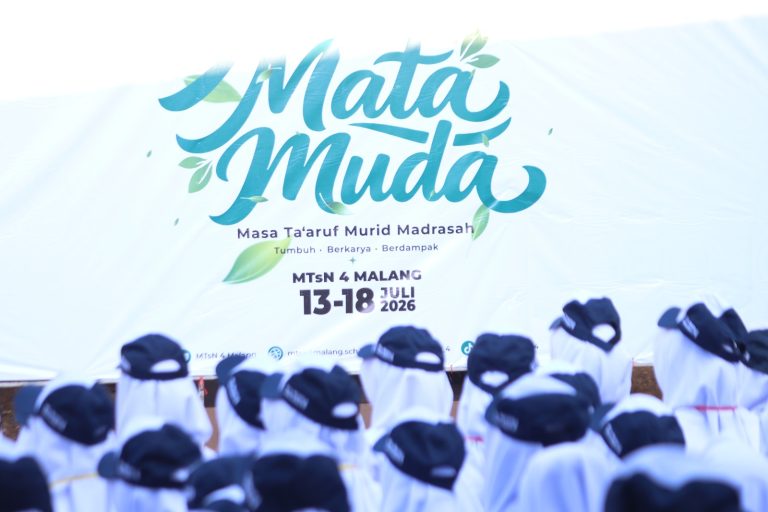 Pembukaan MATAMUDA 2026 MTsN 4 Malang, Awal Perjalanan Siswa Baru Menjadi Generasi Madrasah yang Berkarakter